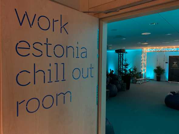 Work Estonia Chill Out Room is a tradition now. Such a nice place to chill and recharge in silence!